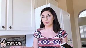 Keira Croft Stepdaughter's Hungry Rimjob Curiosity