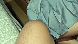 Stepsis Finds Me Jerking Off Upskirt Rubs Cock Starts Spanish Dialogue Fuck