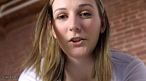 clara dee pegs guy pov with huge strap-on sph humiliation