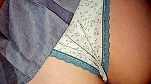 Stepsis Finds Me Jerking Off Upskirt Rubs Cock Starts Spanish Dialogue Fuck