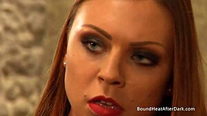 Tied Lesbian Slaves Whipped By Mistress In Big Ass Bondage