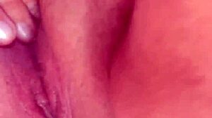 hey watch me rub my big clit till i squirt so wet... you love it right?