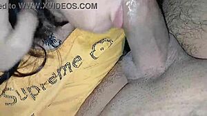 alone with stepsis she gives me epic deepthroat blowjob pov