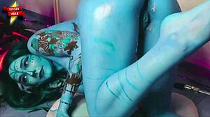 Sukub Explodes in Powerful Vibrator Orgasm Waves Close-Up