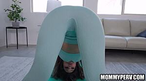 Yoga Workout Turns Into Step Mom Krystal Sparks Fuck Fest