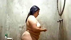 Chubby Latina BBW Fingers Saggy Tits Non-Stop?