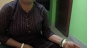 Black Indian Milf Wife Moans Wild On Husband's Cock Valentine Fuck!