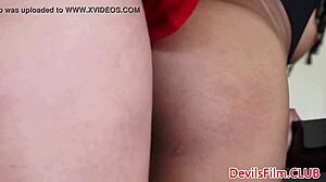 damn smalltitted ebony babe fingered deep then pounded hard!