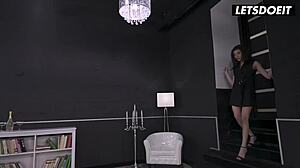 Emily Pink Gags on Monster BBC Deepthroat Anal Limit