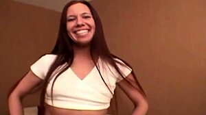 Does Misty Haze Swallow Every Drop After Pantyhose Cock Suck?