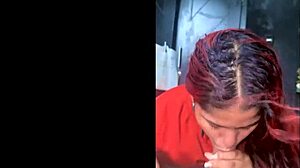 Stepbro Cums in Stepsis Mouth Hiding from Stepbrother