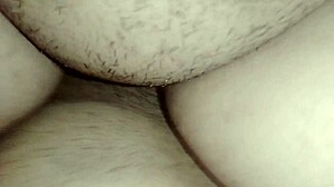 Fucking chubby girl's huge pussy in motel as she rides cock wildly