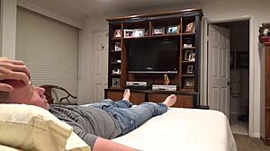 ava joe's pov casting: sucking cock before facial finish