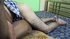 mature wife moans loud as husband fucks her juicy hairy pussy on hidden spy cam