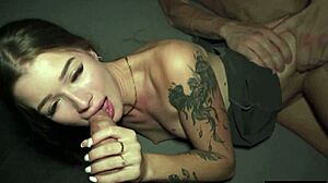 College Wife Submits to Rough Group Fuck in Every Position