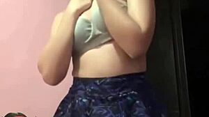 Religious girlfriend limits sex to anal creampie in dorm