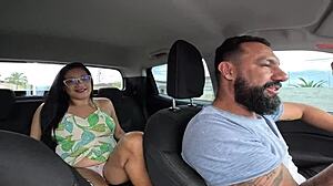 RAQUEL LOVES ANAL NO CONDOM IN CAR PUSSY POUNDED BARE!