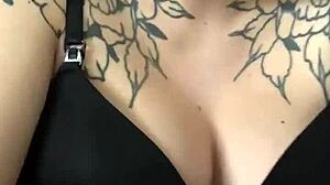 pregnant belly swells from extreme stuffing session