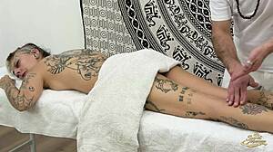 secret loladoll massage turns oily tits tease to cum explosion