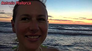 Fucking curvy big tits german tourist picked up on beach