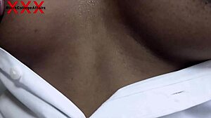 Boyfriend's Massive Black Cock Ravages Petite 18+ Classmate in School Backyard Hard