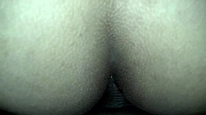 puerto rican big ass wife giro's first anal closeup pounding