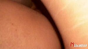 trio casero mexicana bbw double vaginal penetration by two friends cuckold huge ass group
