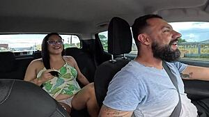 RAQUEL LOVES ANAL NO CONDOM IN CAR PUSSY POUNDED BARE!