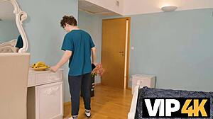 VIP4K Blonde MILF's Pierced Tits VR Temptation