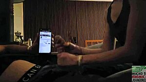 petite mexicana cuckolding boyfriend with oral and cowgirl on huge cock homemade first time?