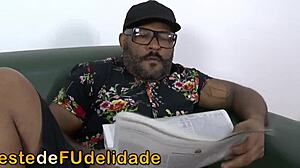 brazilian latina teen pornstar in lingerie blows and takes anal from older man
