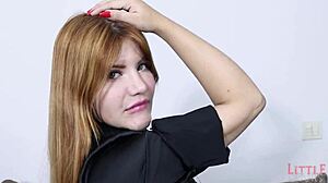 100 Anal: Busty Redhead Maite Sasdelli Gapes Huge Cunt!