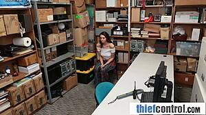 tall teen caught punished backroom bent over big ass fucked