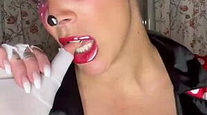 milf wrecks her pussy with xxxl dildo solo ep 3/6