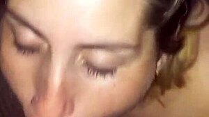 this tight 18+ slut begs for deep anal until cum floods her