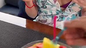 zoey di giacomo rides monster cock cowgirl in miami with wet pussy