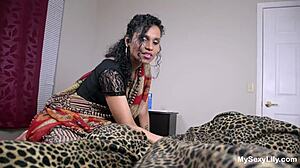 hey indian bhabhi, finger that wet pussy harder with dirty hindi talk
