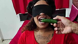 Nerd brothers play sex game punishing stepsis hardcore interracial