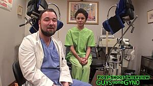 oh man the sexologist sandra chappelle in latex gloves spreading wide!