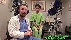 oh man the sexologist sandra chappelle in latex gloves spreading wide!