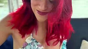 zoey di giacomo rides monster cock cowgirl in miami with wet pussy