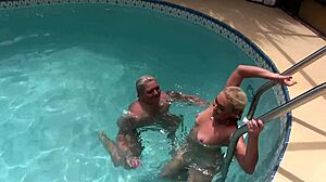 she turns outdoor sex into something truly special with her shaved pussy
