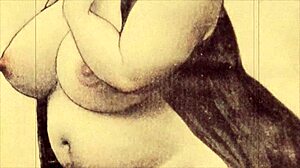 Vintage Curves: Big Tits and Ass in Retro Erotic Art