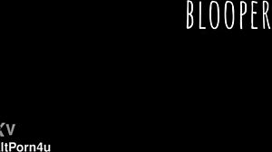 Graffiti punk girls backstage anal fingering and strapon party