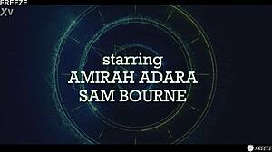 Freeze fetish mistress Amirah Adara binds male turns him into freeuse fuckdoll