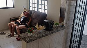 suspicious husband sets up cameras and catches wife with his friend