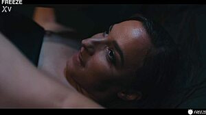 Freeze fetish mistress Amirah Adara binds male turns him into freeuse fuckdoll