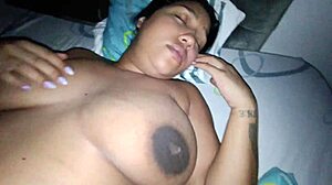 i sneak to best friend's for her to swallow my creampie load