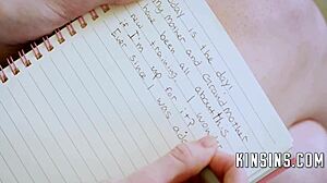 Scarlet's Virgin Hood Trained by Redhead Mommy Family in 4some Taboo