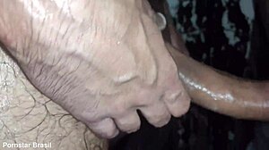 pornstar brasil hooks up in underground porn cinema for submissive anal quickie